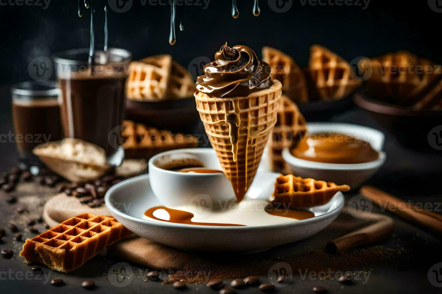 il migliore caffè negozi nel il mondo. ai-generato foto