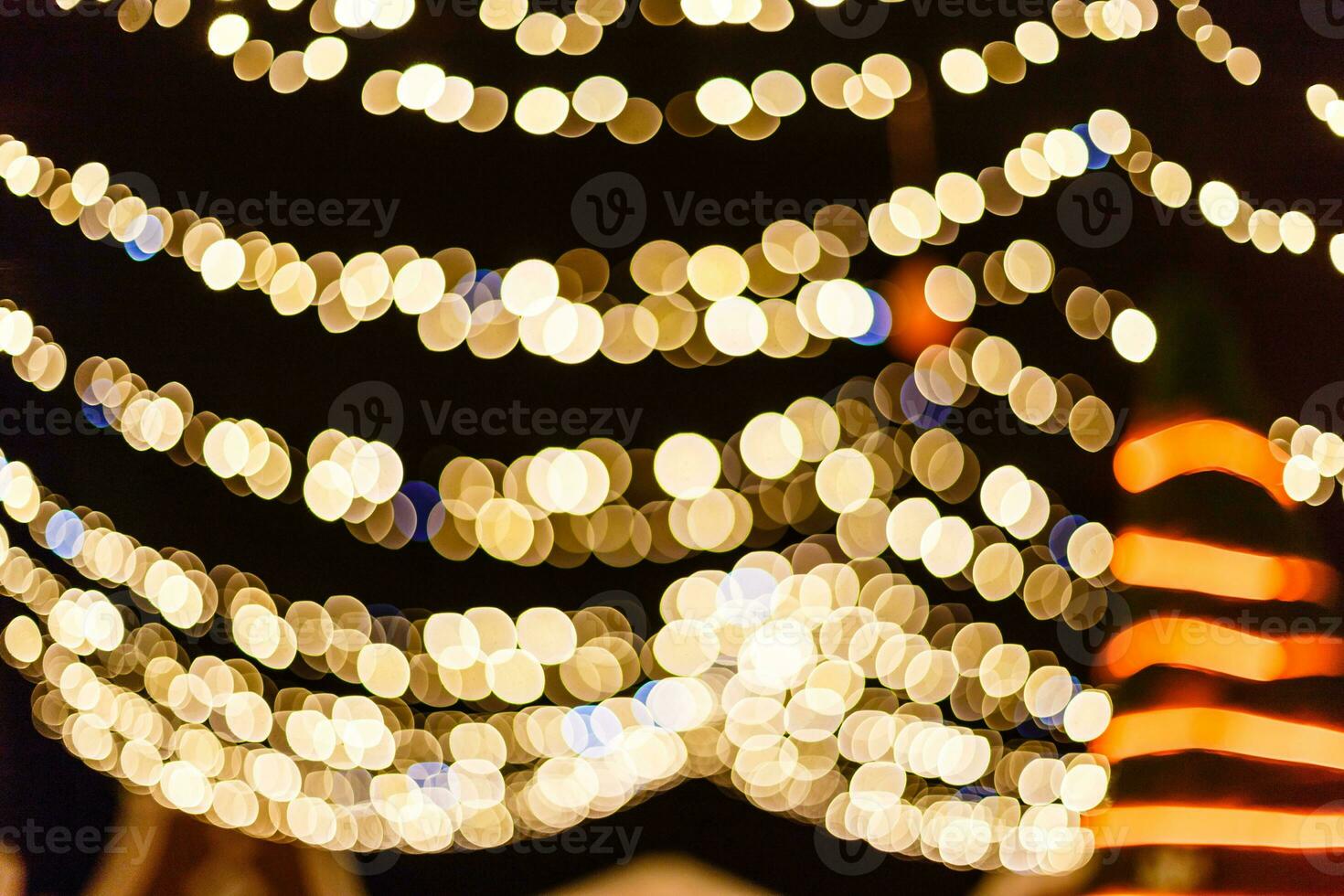 astratto Natale luci come sfondo foto