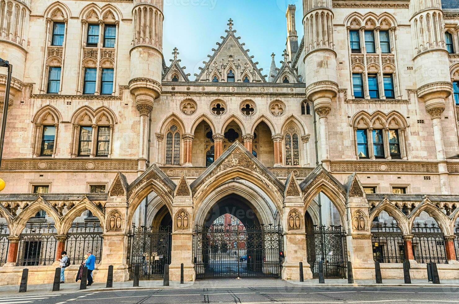 il reale tribunali di giustizia nel Londra, Inghilterra, UK foto