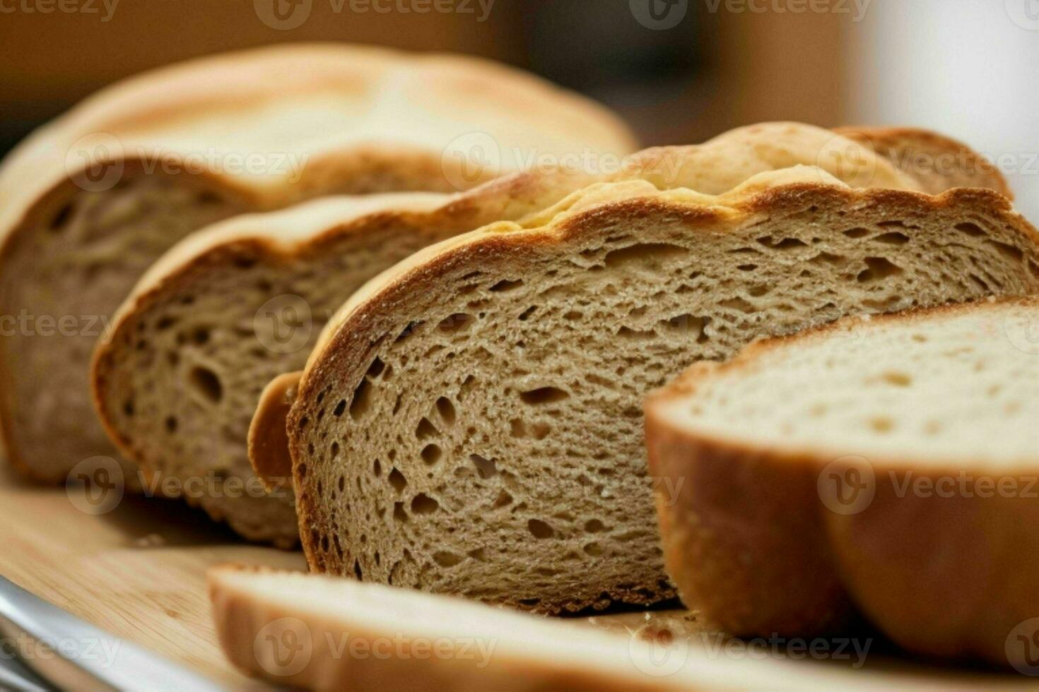 ai generato pane Crosta. professionista foto