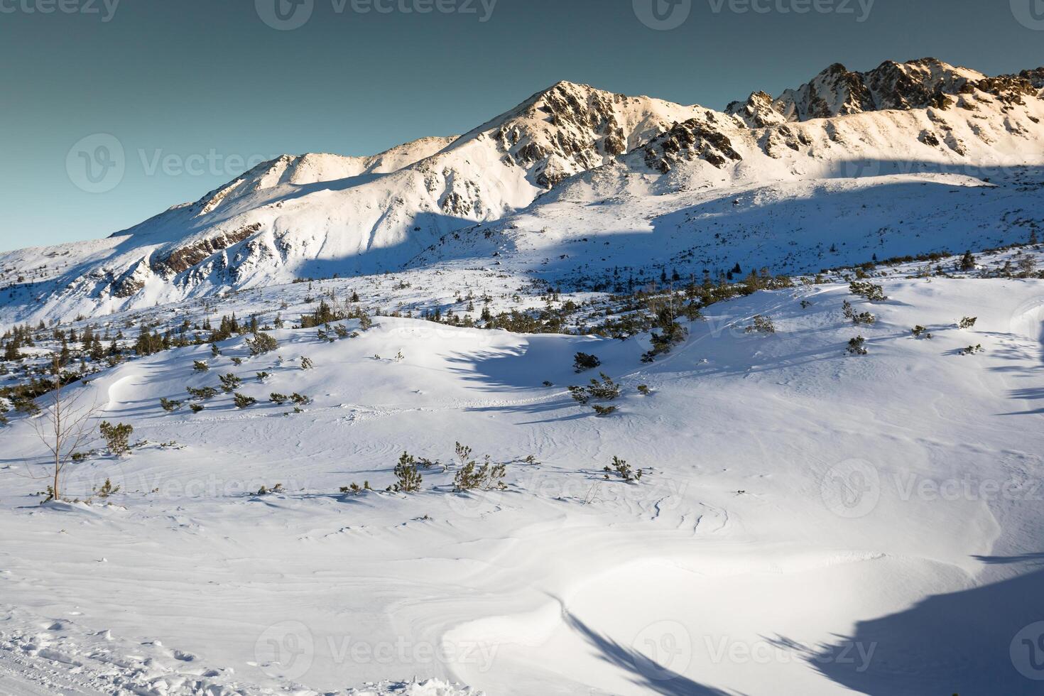 inverno paesaggio di tatra montagne Zakopane, Polonia foto