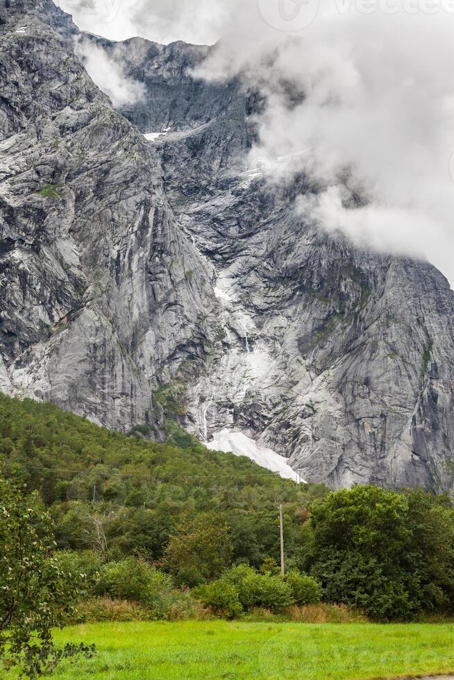 bellissimo valle, troll percorso, Norvegia foto