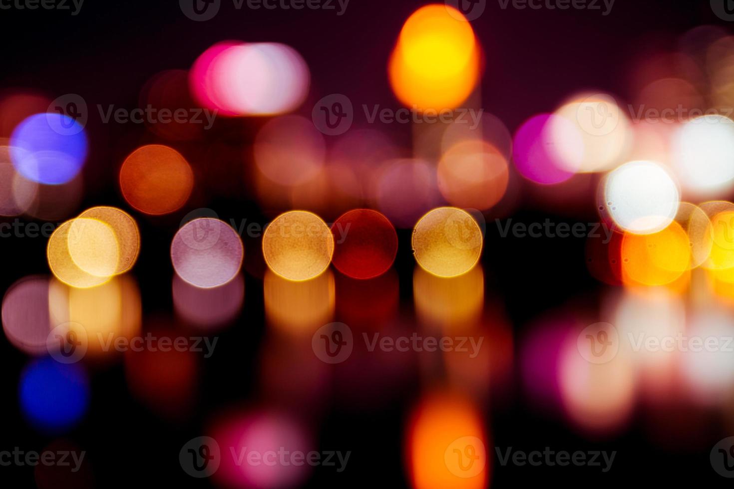 colore della luce bokeh foto