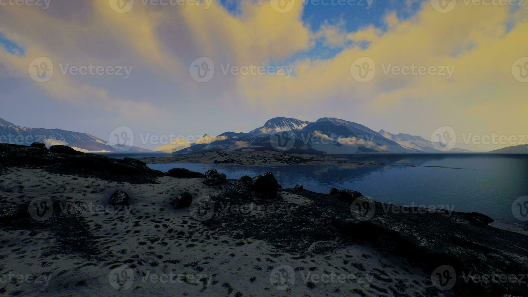 tranquillo, calmo calma Visualizza di fiordi nel Norvegia foto