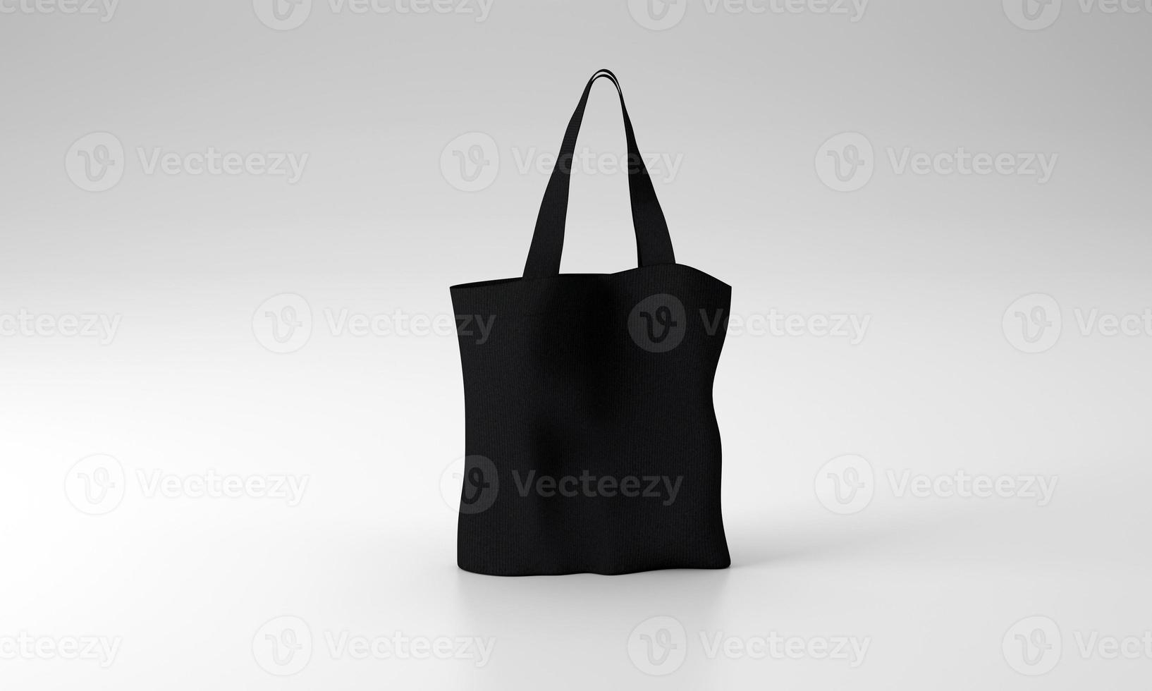 modello di borsa di tela tote foto