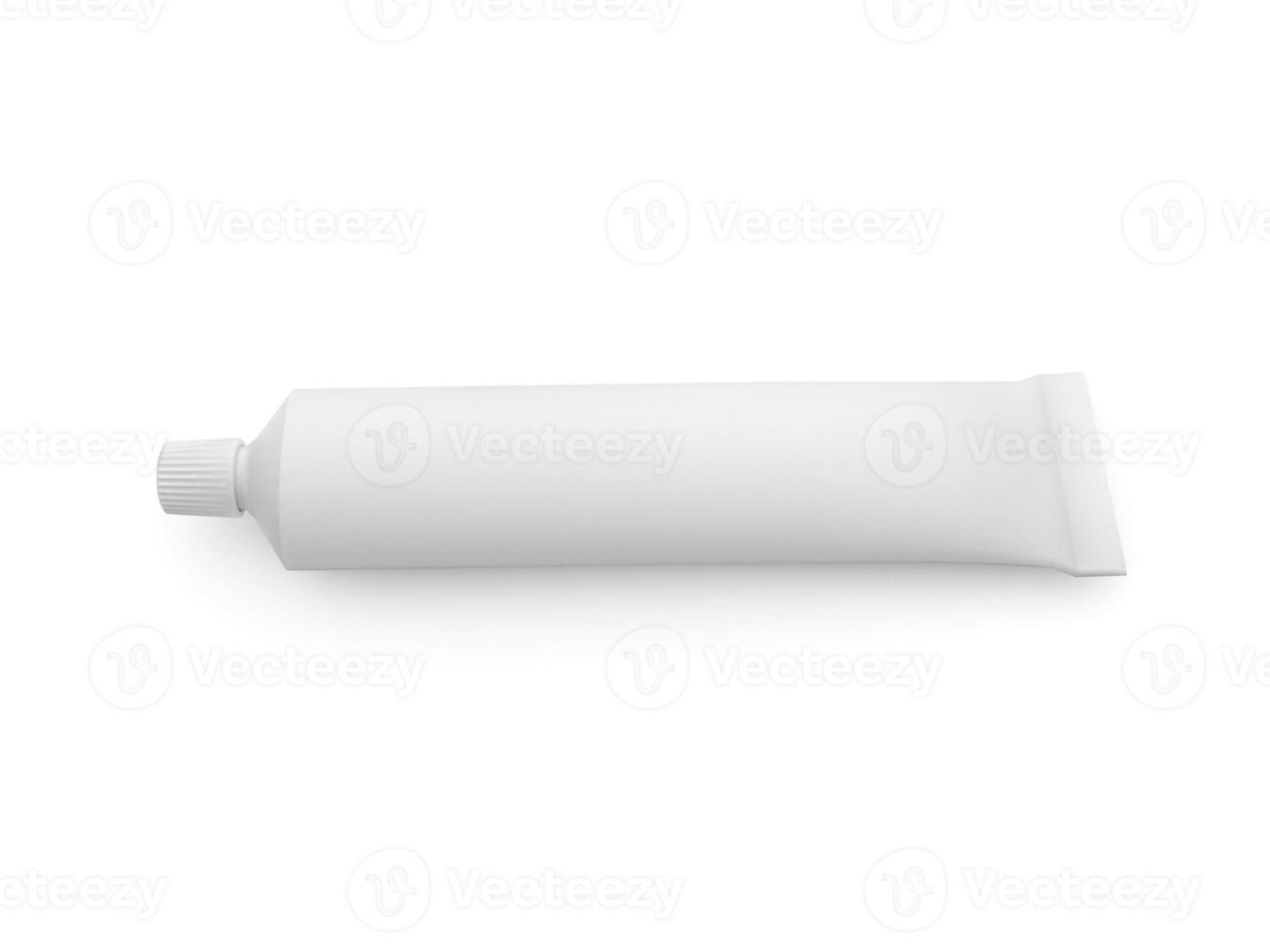 tubo di dentifricio o crema isolato su bianca sfondo foto