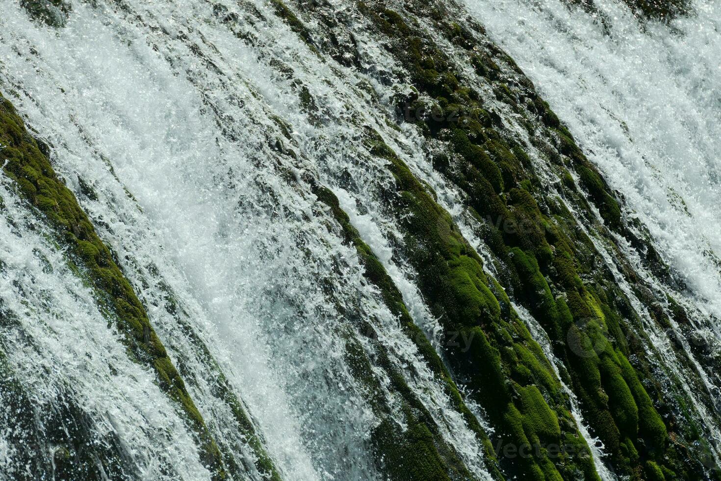 vista panoramica sulla cascata foto