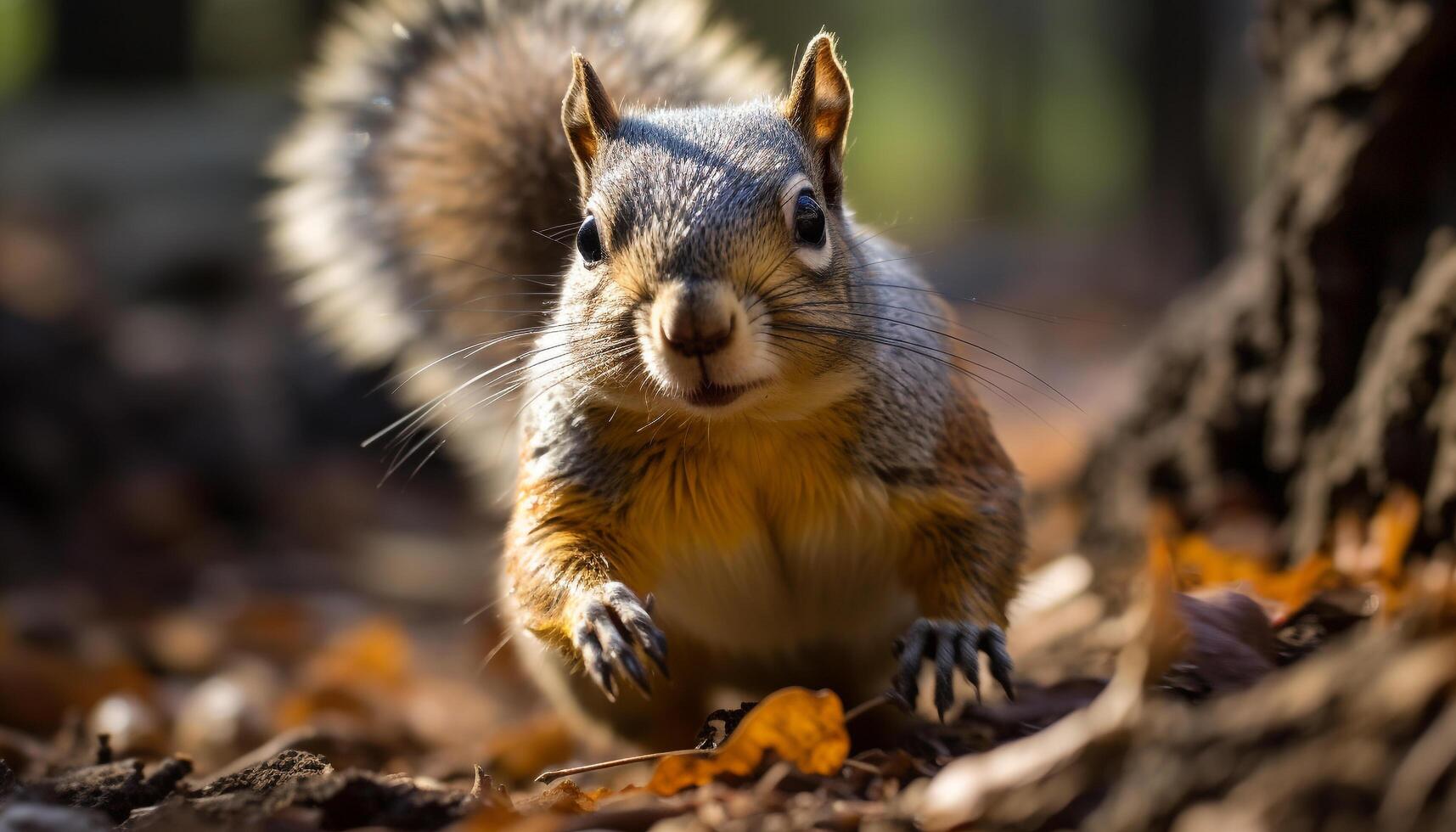 ai generato autunno foglia su vecchio di legno tavolo, natura rustico decorazione generato di ai foto