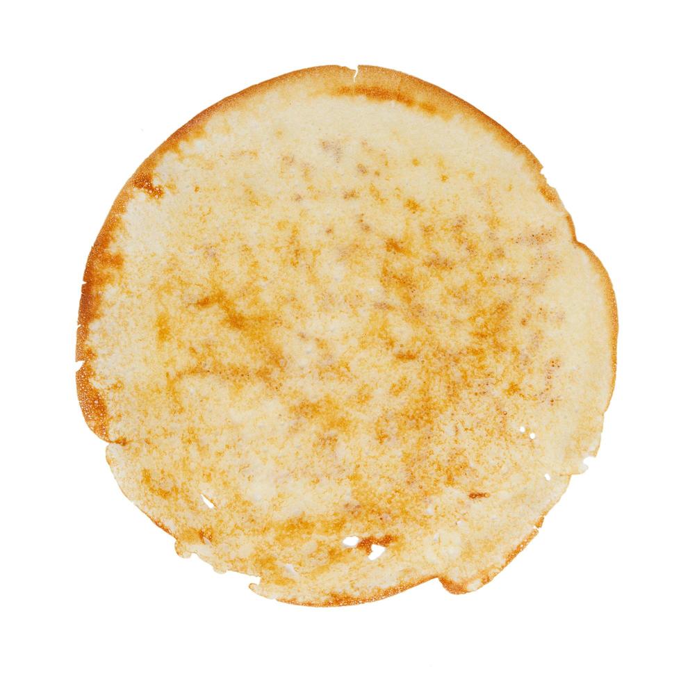 pancake fritto rotondo foto