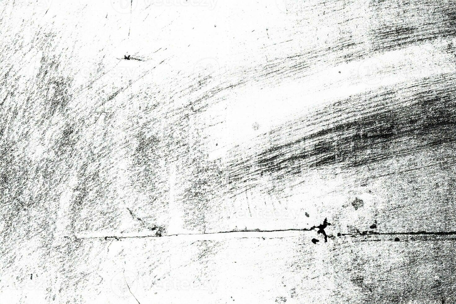 grunge sfondo di nero e bianca. astratto illustrazione struttura di crepe, patatine fritte, punto isolato su trasparente sfondo png file. foto