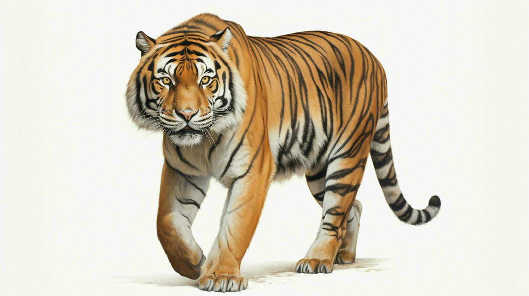 ai generato Bengala tigre natura animale sfondo sfondo foto