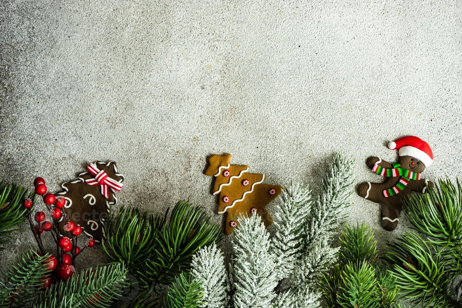 concetto di cartolina di natale foto