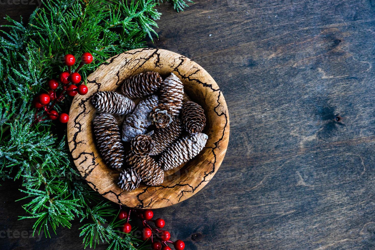 concetto di cartolina di natale foto