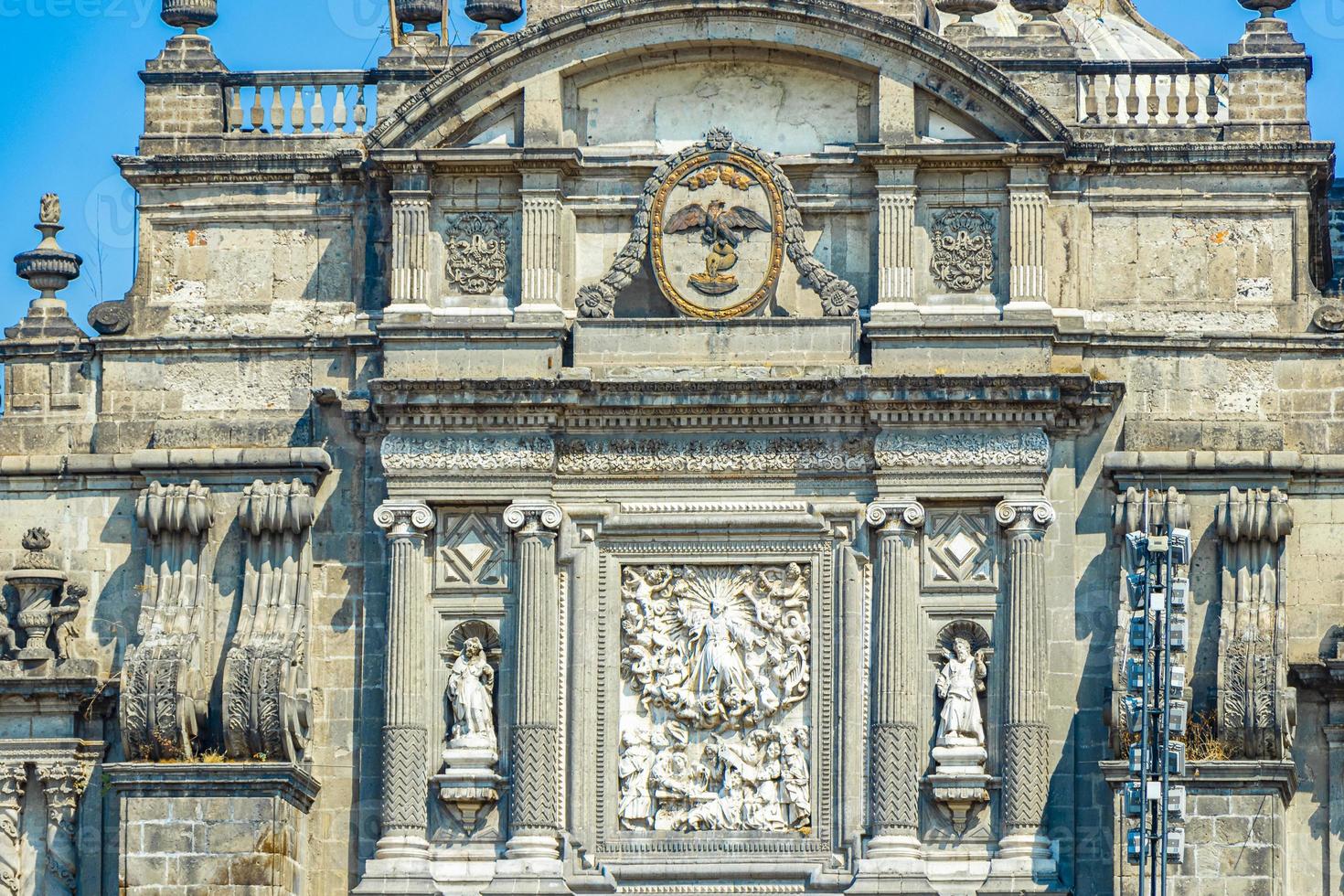 la cattedrale di città del messico in messico foto