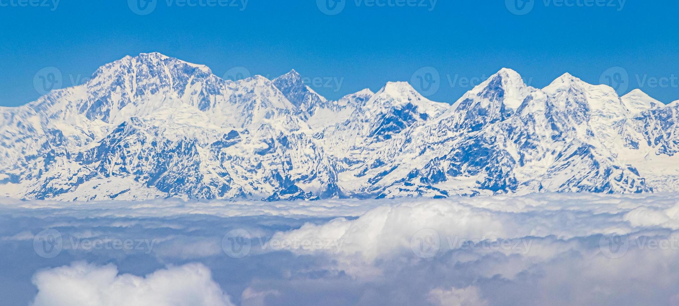 l'himalaya in nepal foto