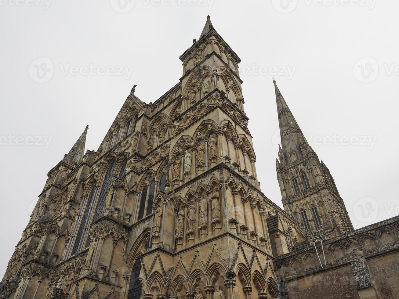 cattedrale di salisbury a salisbury foto