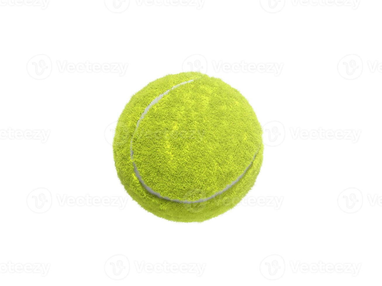 tennis palla isolato senza ombra foto