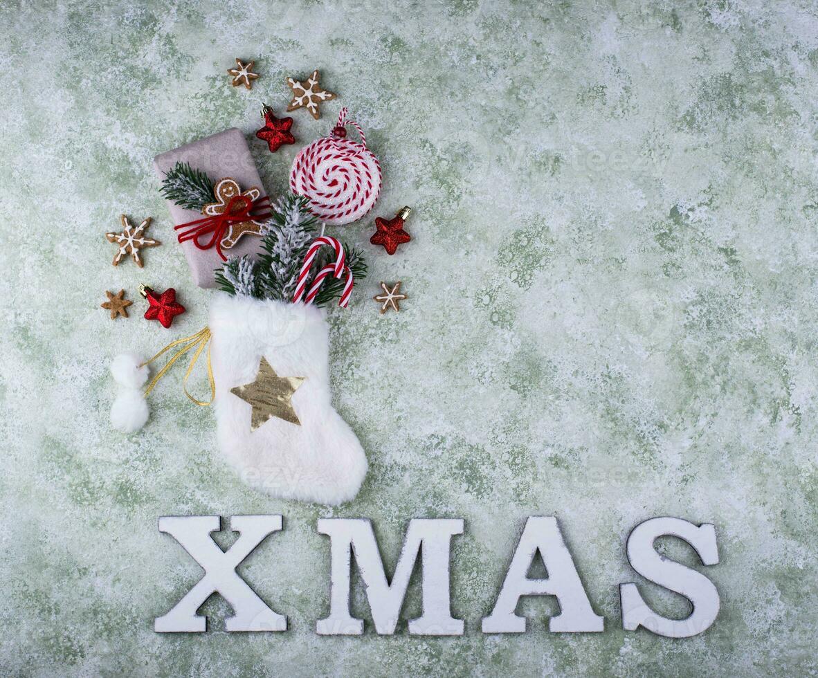 di legno lettera natale, Natale festivo carta foto