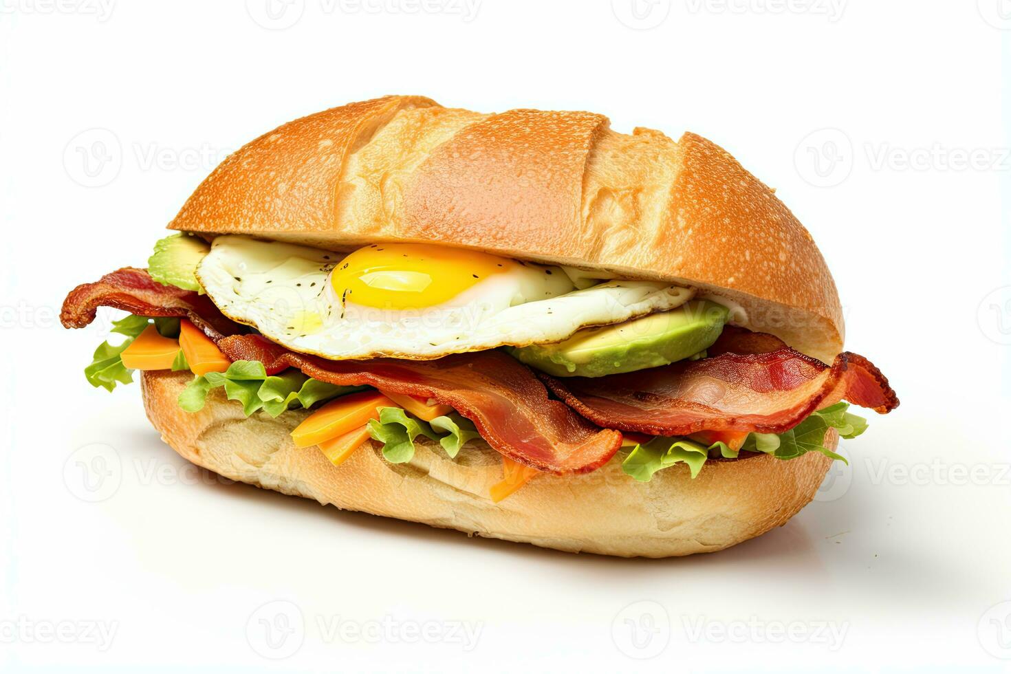 ai generato realistico Sandwich clipart foto