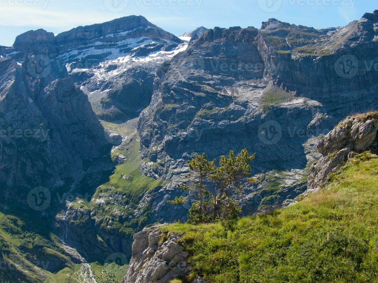 un' montagna gamma foto