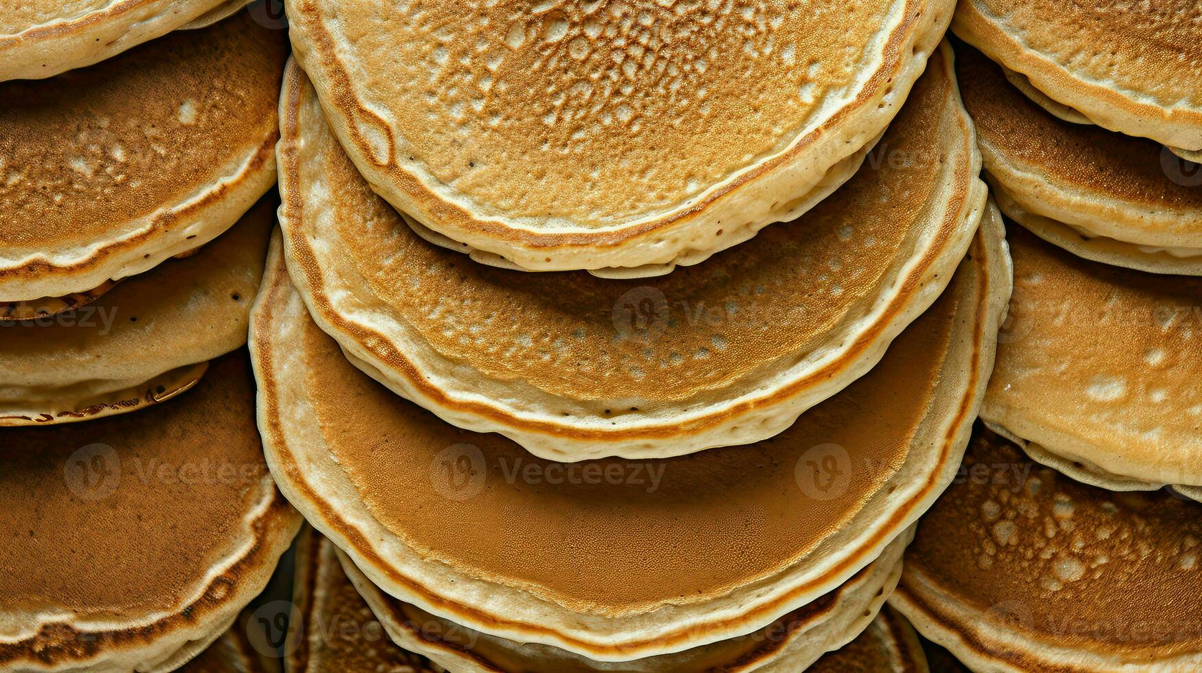 ai generato salutare nutrizione pancake cibo foto