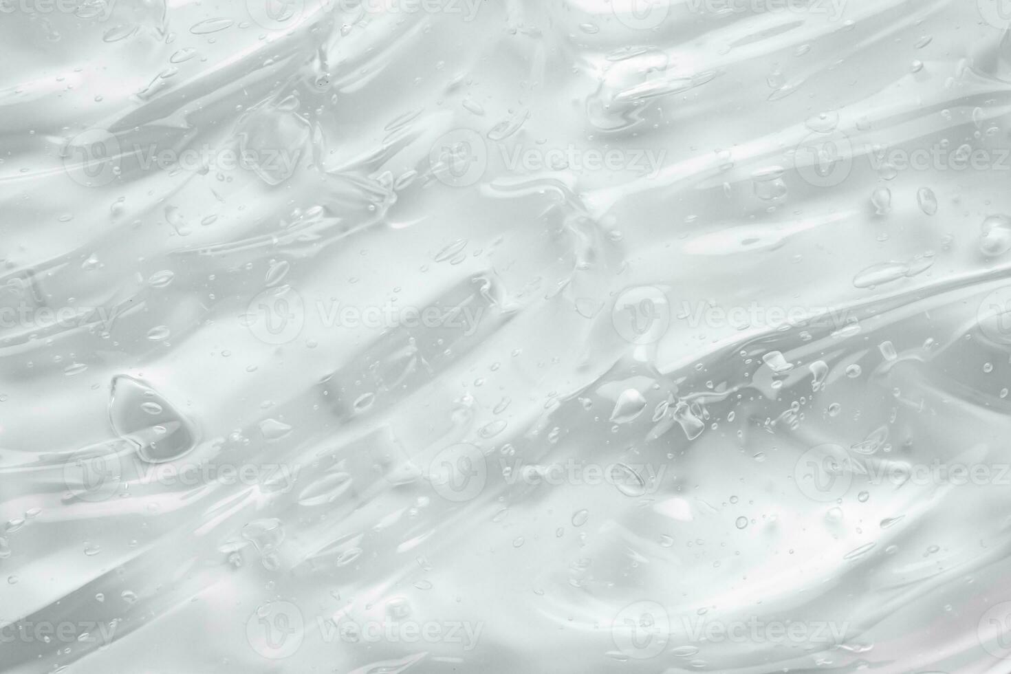 trasparente chiaro liquido siero gel cosmetico struttura sfondo foto