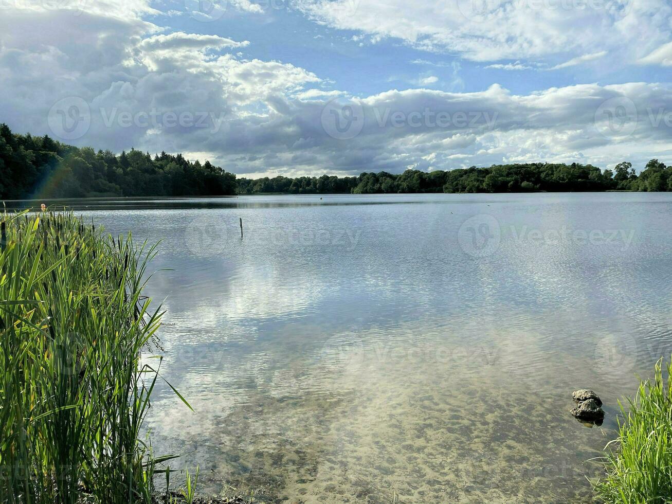 un' Visualizza di blake semplice lago vicino ellesmere nel shropshire foto