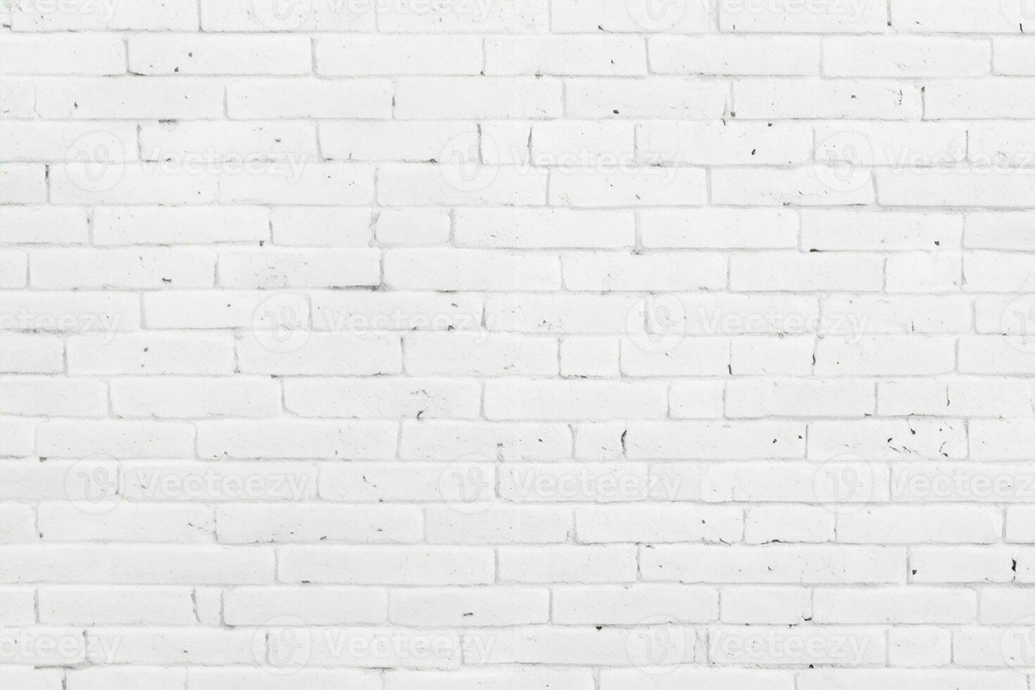 muro di mattoni bianchi per lo sfondo o la trama foto
