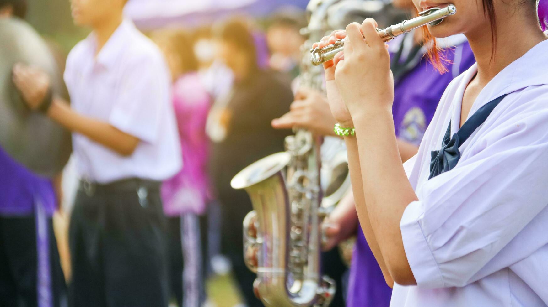 musica strumento è essere giocato di mani foto