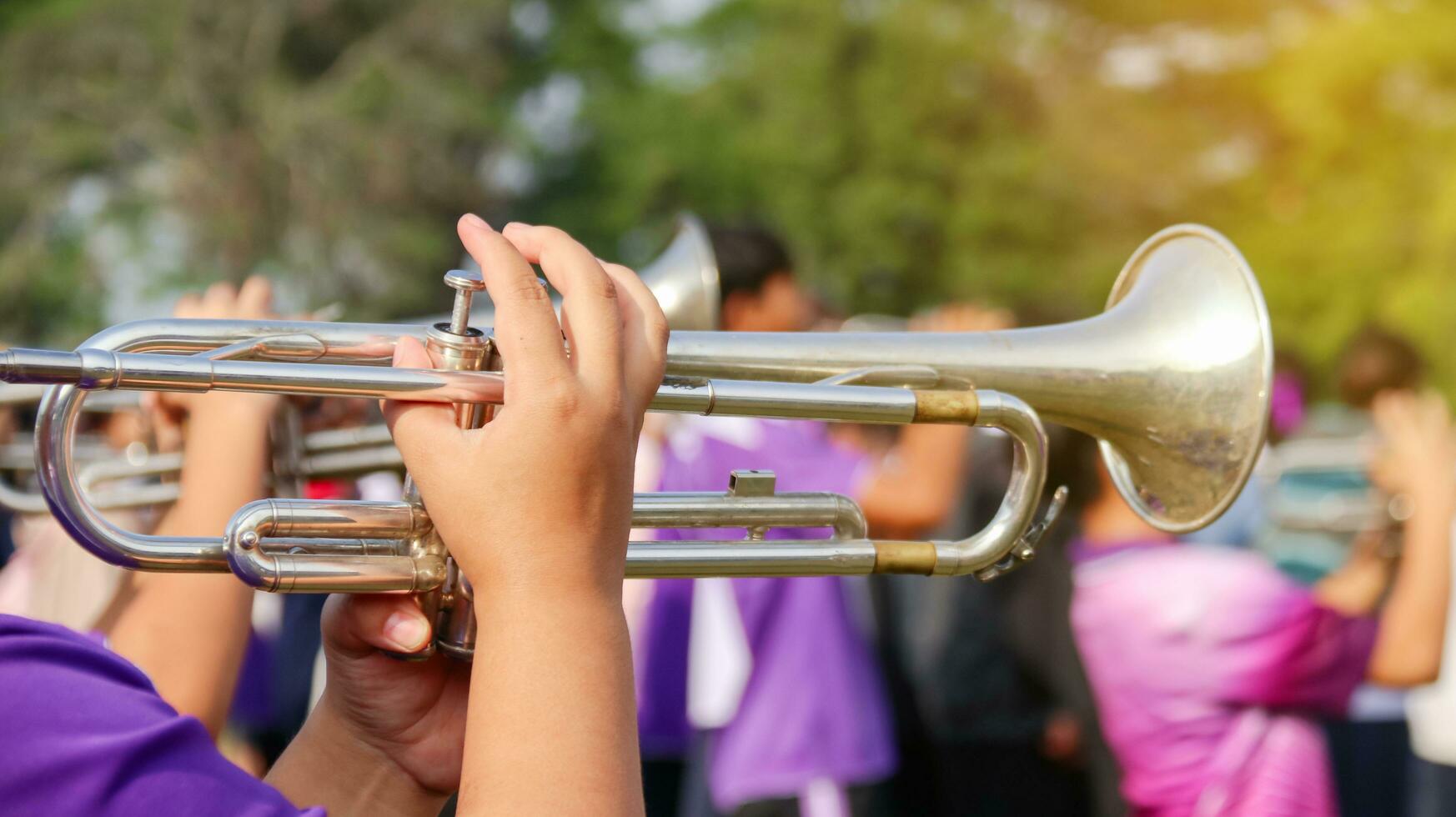 musica strumento è essere giocato di mani foto