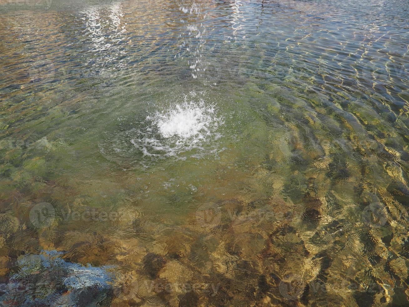 sfondo della superficie dell'acqua foto