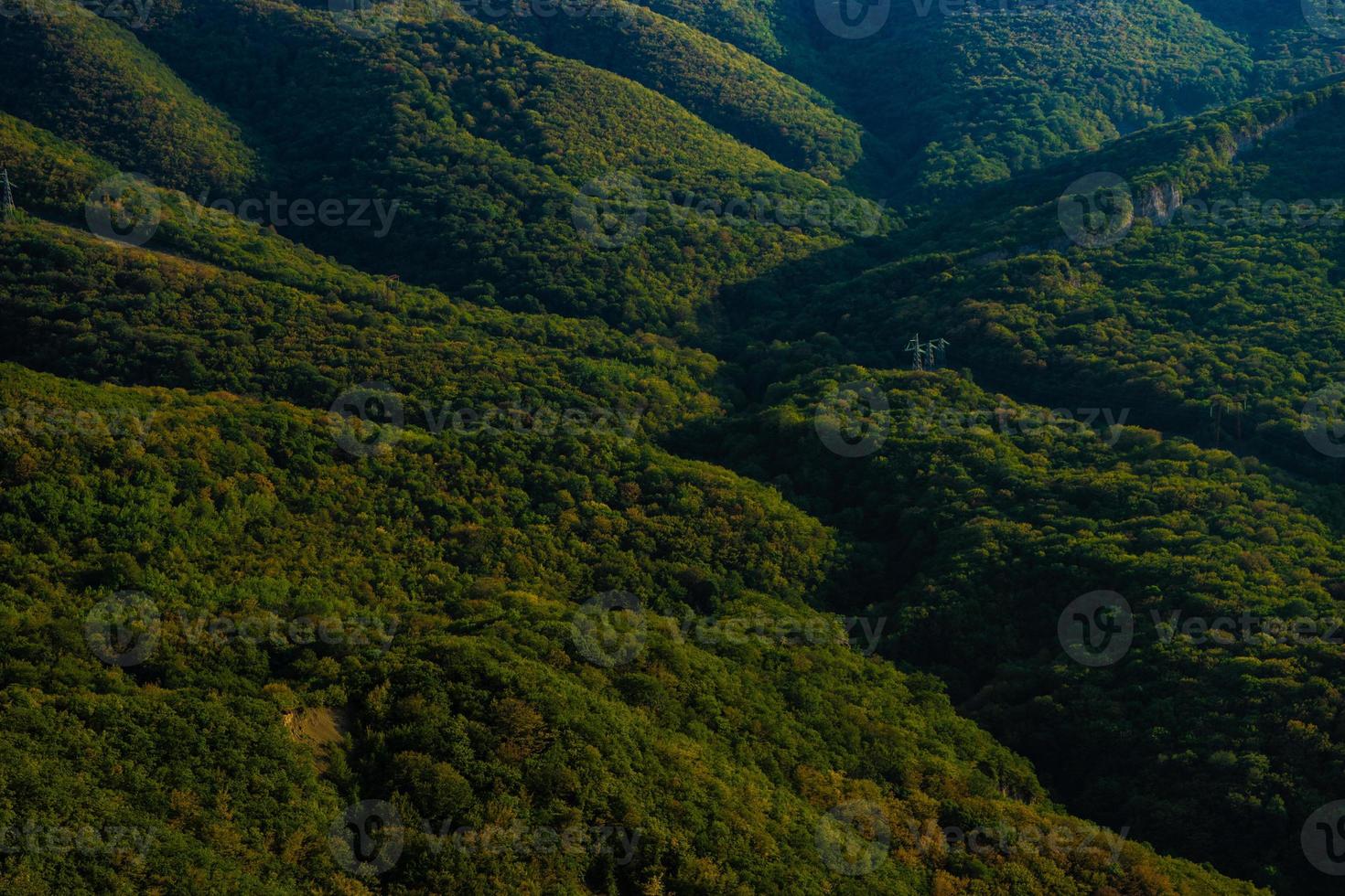 paesaggio montano georgiano foto