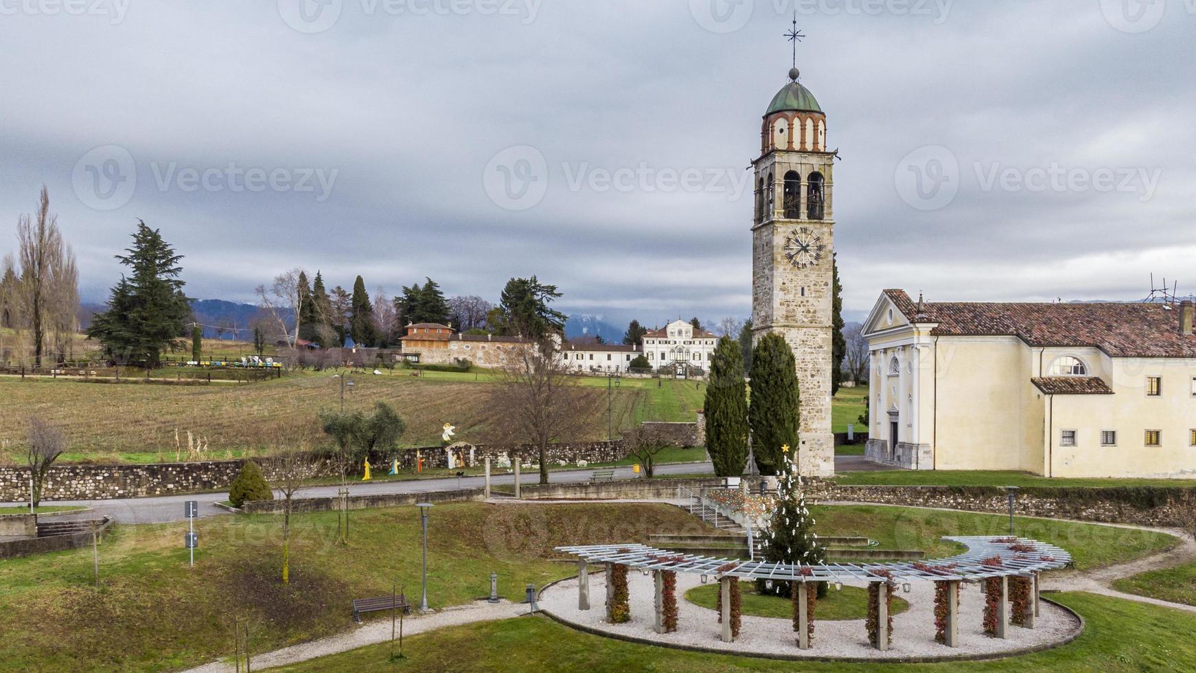 simmetrie e arte viste dall'alto. foto