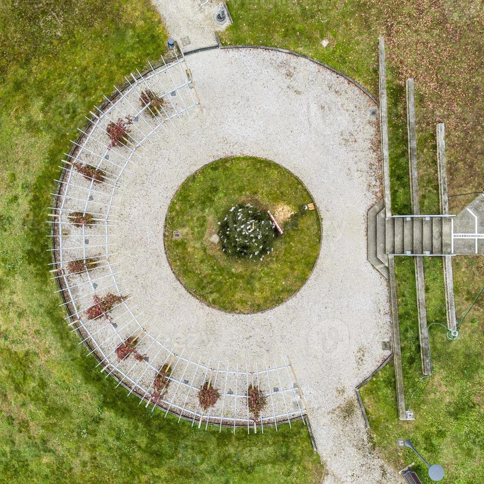 simmetrie e arte viste dall'alto. foto