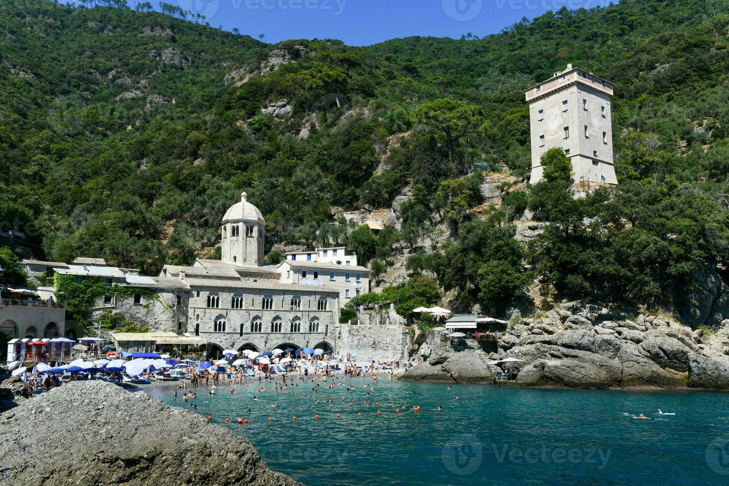 abbazia di san fruttuoso - Italia foto