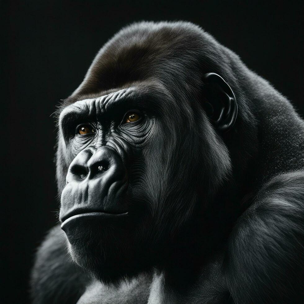 ai generato un' gorilla foto