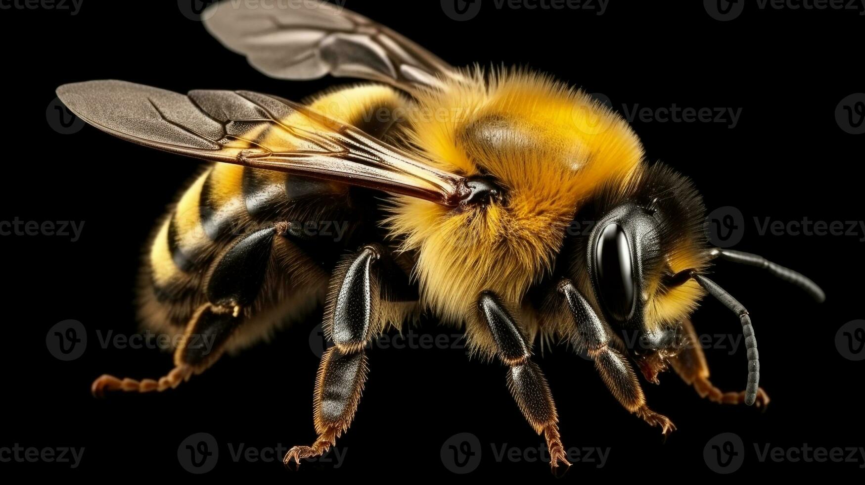 ai generato foto di bombo isolato su bianca sfondo. generativo ai