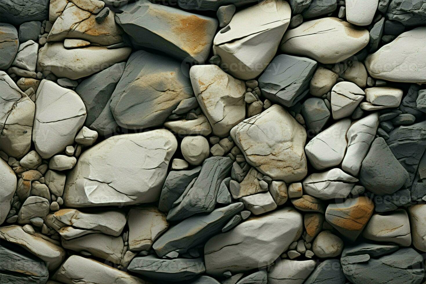 ai generato senza soluzione di continuità robustezza sfondo vetrine il crudo bellezza di roccia textures foto