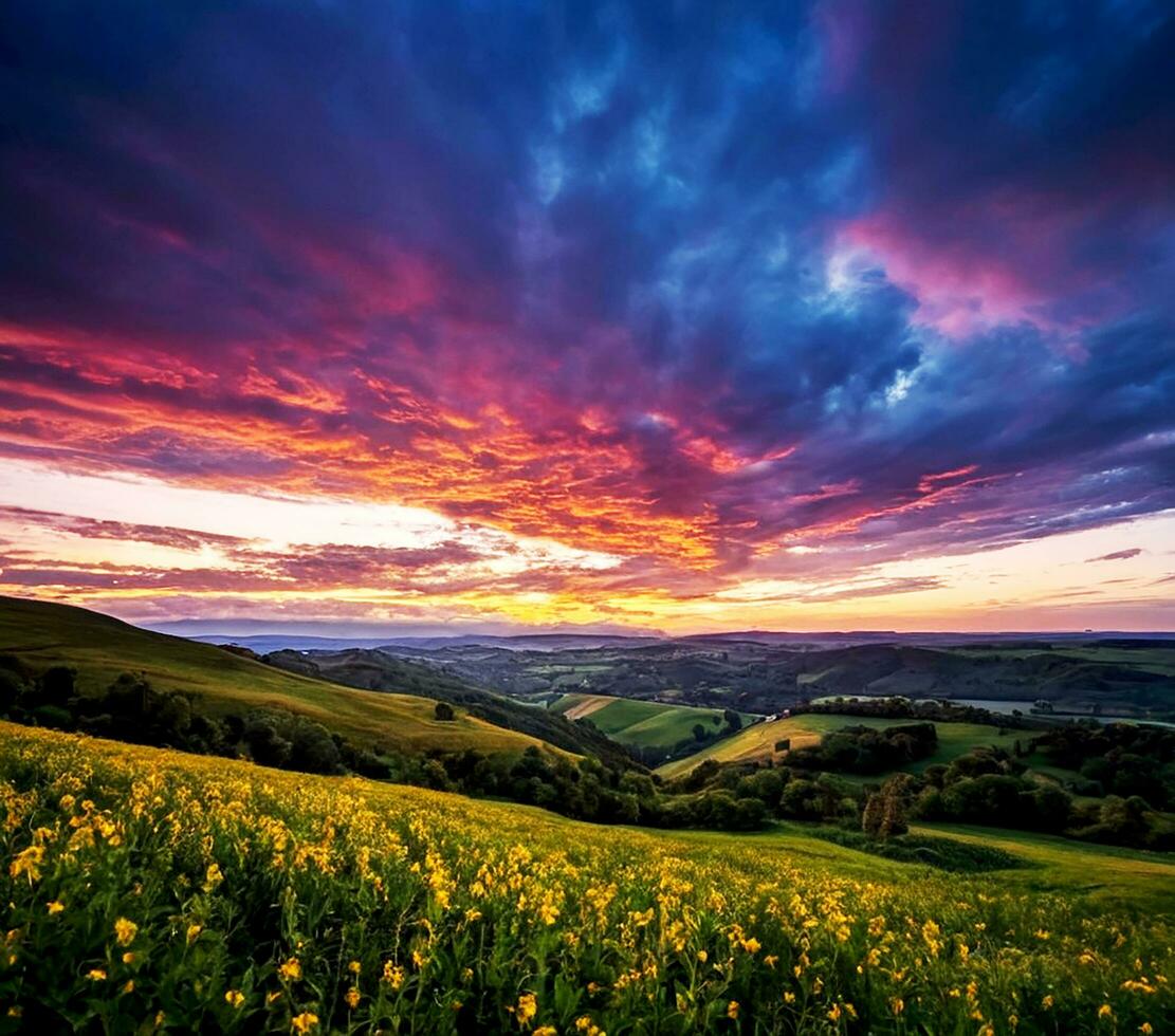 ai generato bellezza di natura concetto sfondo. foto