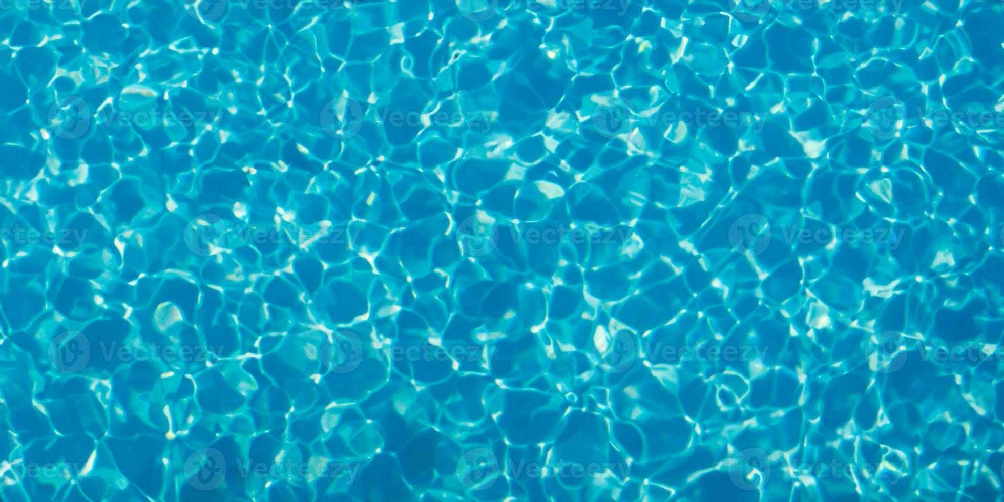 sfondo blu strappato acqua nel nuoto piscina foto
