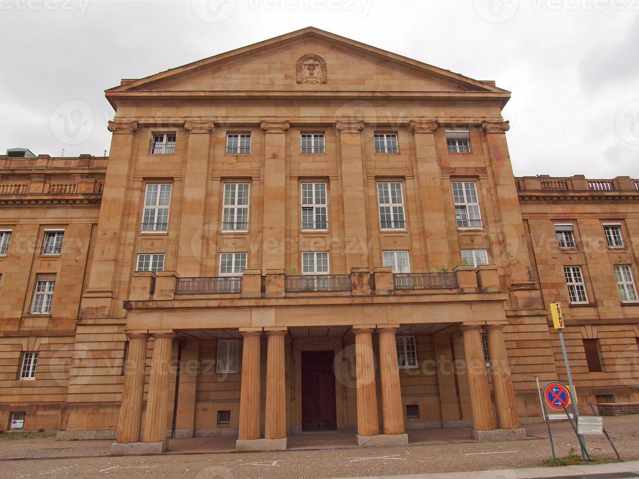 teatro nazionale staatstheather, stoccarda foto