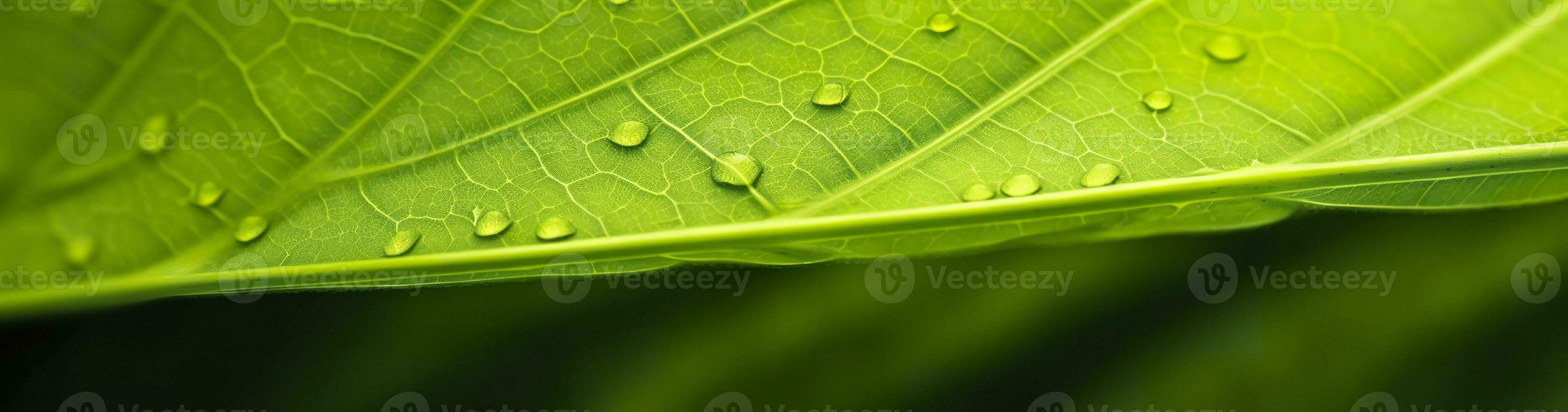 ai generato verde foglia natura sfondo. ai generato foto