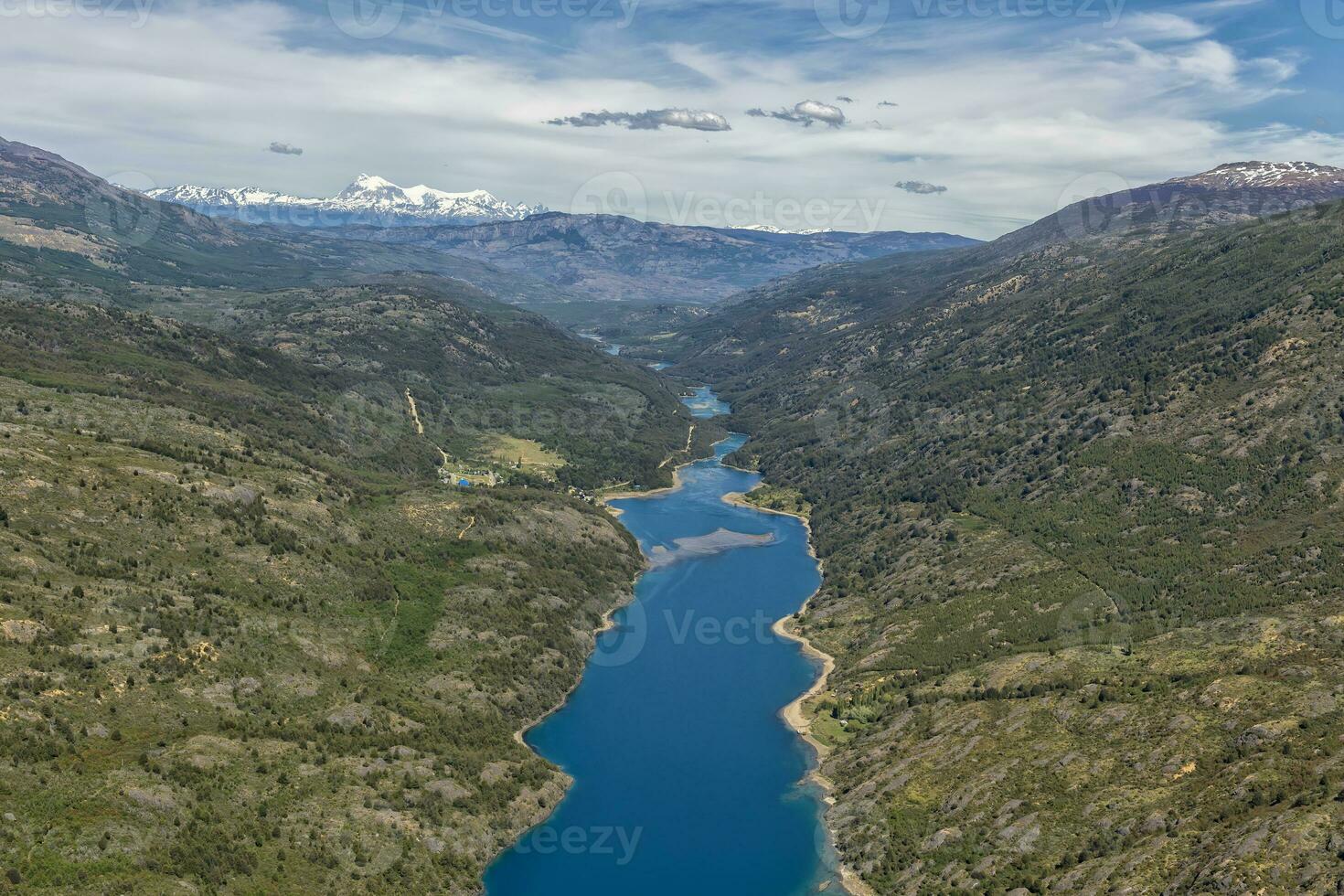 laguna san Raffaele nazionale parco, aereo Visualizza, aysen regione, patagonia, chile foto