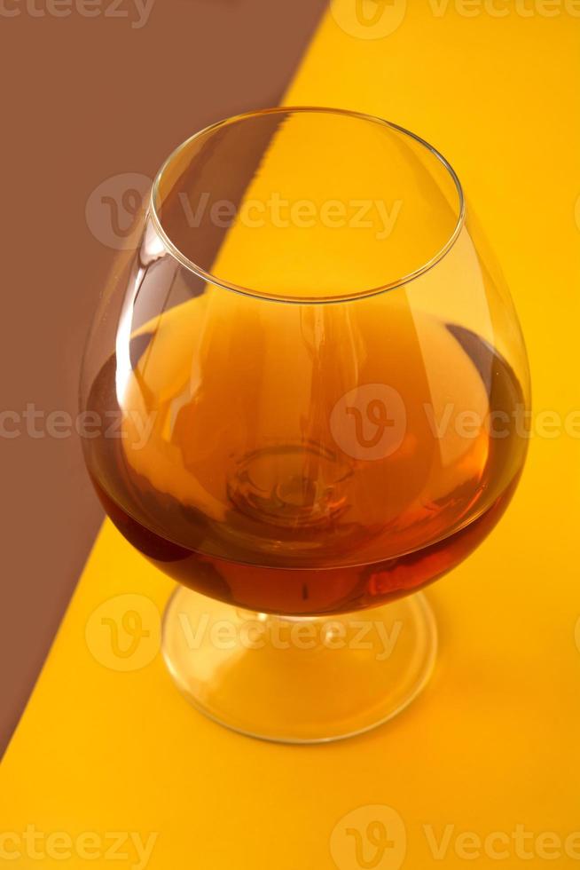 cognac o bevanda al whisky foto