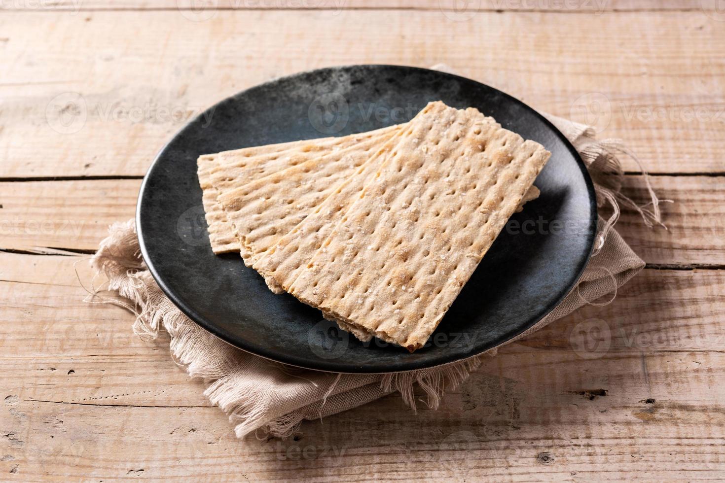 pane tradizionale matzah foto