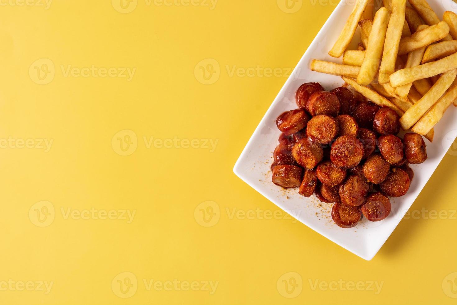 currywurst tedesco tradizionale foto