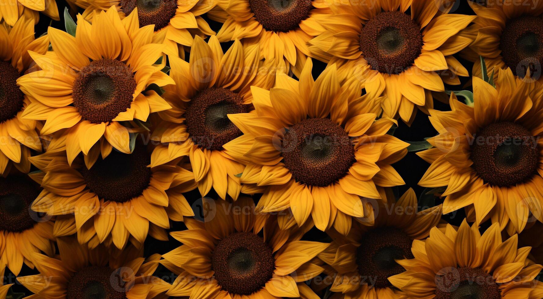 ai generato sfondo di girasoli, girasole campo sfondo, girasole campo nel estate, girasole sfondo foto