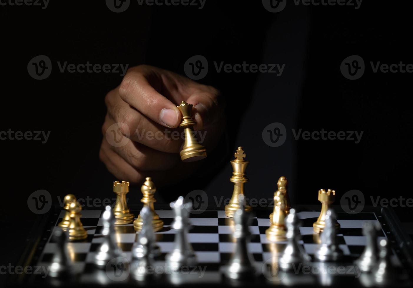 gioco di scacchi per competizione e strategia foto