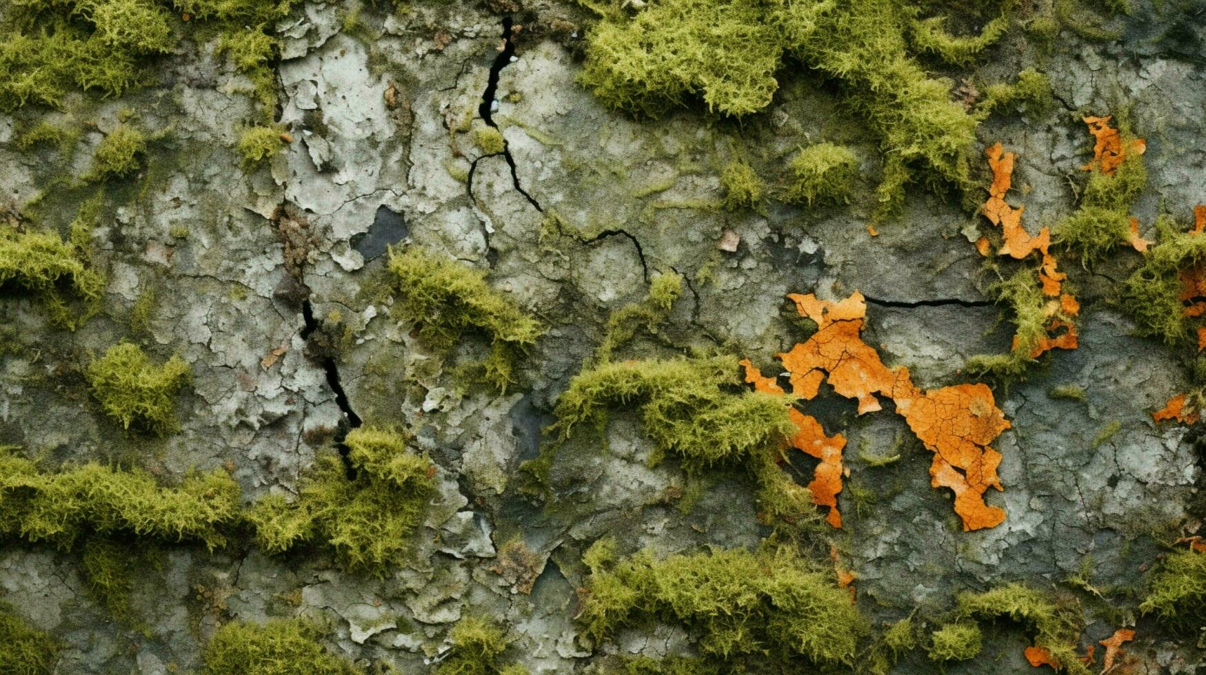 ai generato lichene textures sfondo foto