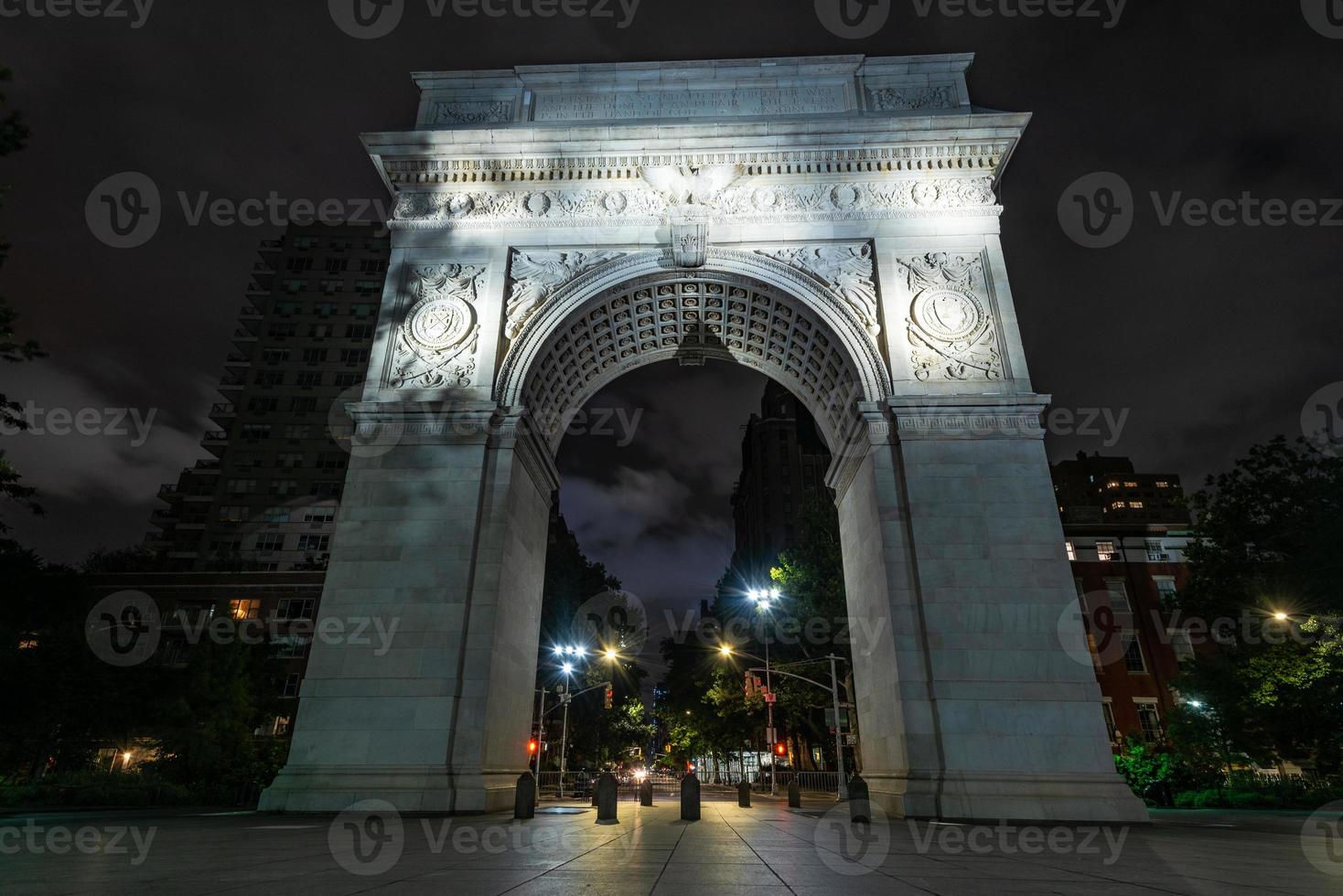 Washington Square Arch, il lato sud foto